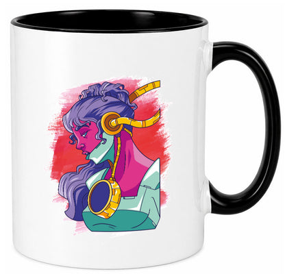 Zeichnung | Kunst Tasse Frauen Motiv cooles Design Humor Geschenkidee