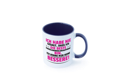 Die Beste Einzelhandelskauffrau | Einzelhandel Geschenkidee Humor Tasse