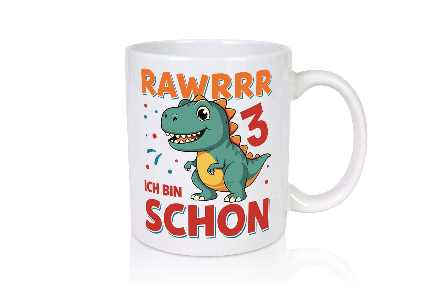 3. Geburtstag | 3 Jahre Raw ich bin schon T-Rex lustig Geschenkidee Geschenk