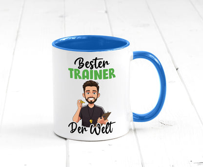 Bester Trainer | Verein Sport v2 Humor Geschenkidee Tasse