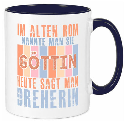 Heute sagt man: Dreherin | Fräser Dreher lustig Humor Geschenkidee Geschenk Tasse