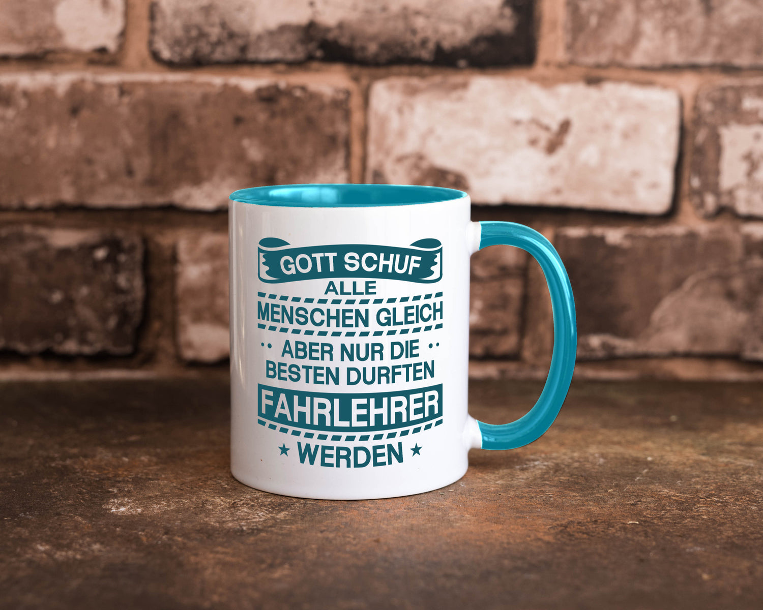 Alle Menschen gleich, die Besten sind Fahrlehrer | Sterne Humor Geschenkidee