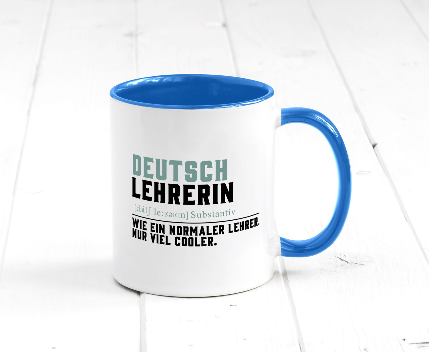 Deutschlehrerin | Lehrerin Unterricht Lieblinglehrerin Geschenkidee Humor Tasse