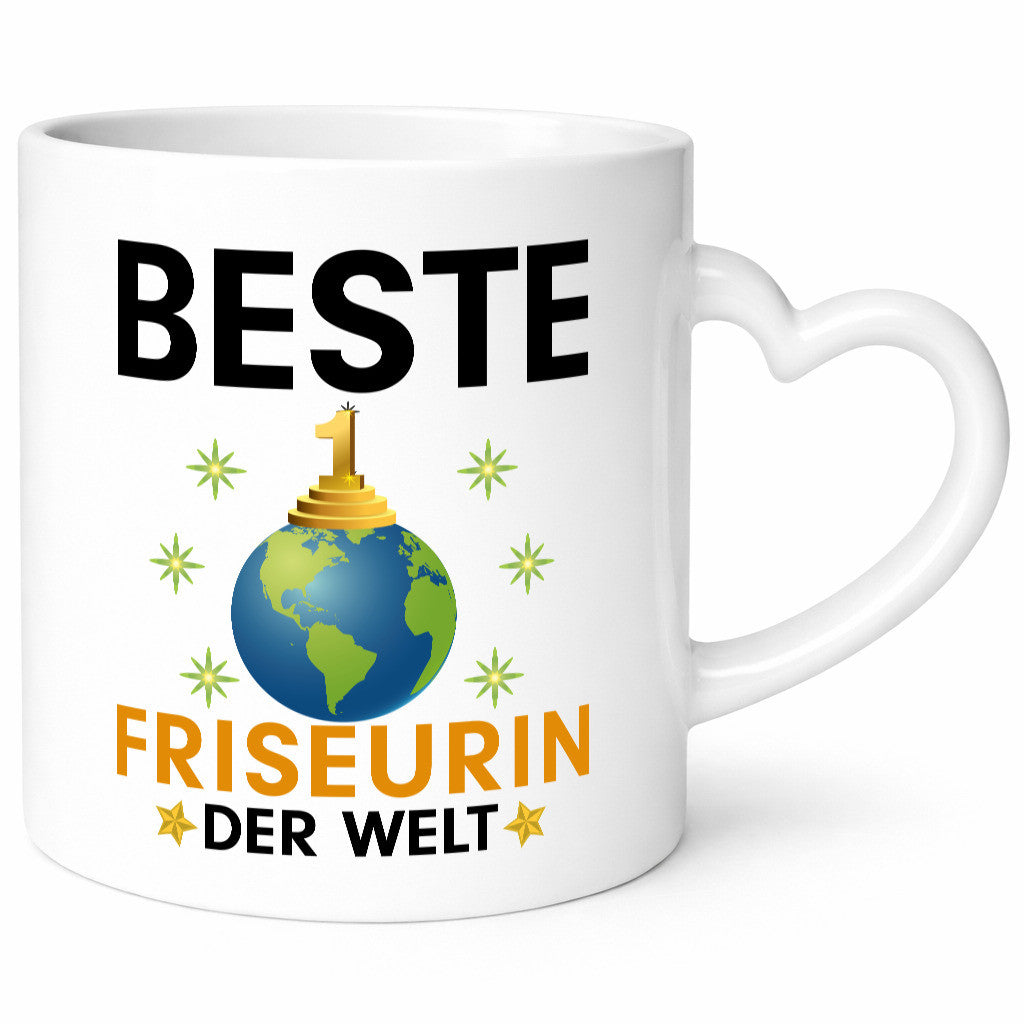 Welt Beste Friseurin | Friseuse Frisörin Humor Geschenkidee Tasse