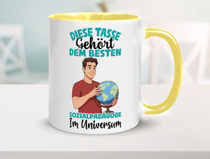 Im Universum: Sozialpädagoge | Pädagoge lustiger Spruch Geschenk Humor
