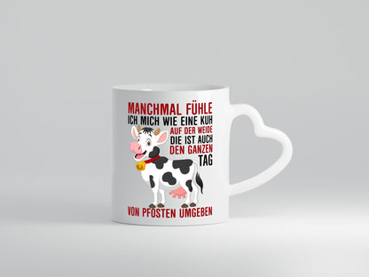 Von Pfosten umgeben | Kollege Kollegin Männer lustiger Spruch Geschenk Arbeit
