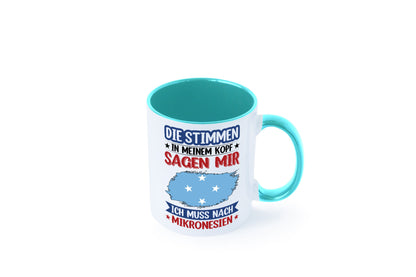 Mikronesien | Urlaub Stimmen in meinem Kopf Traumland Geschenk Humor