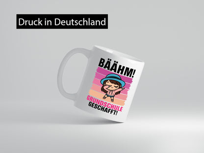 Bäähm | Abschluss Grundschule geschafft Abgänger lustiger Spruch Geschenk Humor