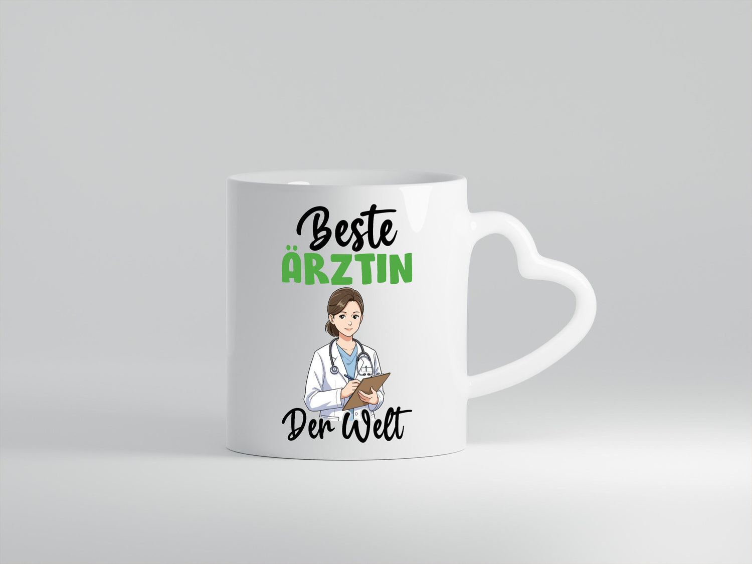Beste Ärztin | Medizin Doktorin Fachärztin v2 Humor Geschenkidee Tasse