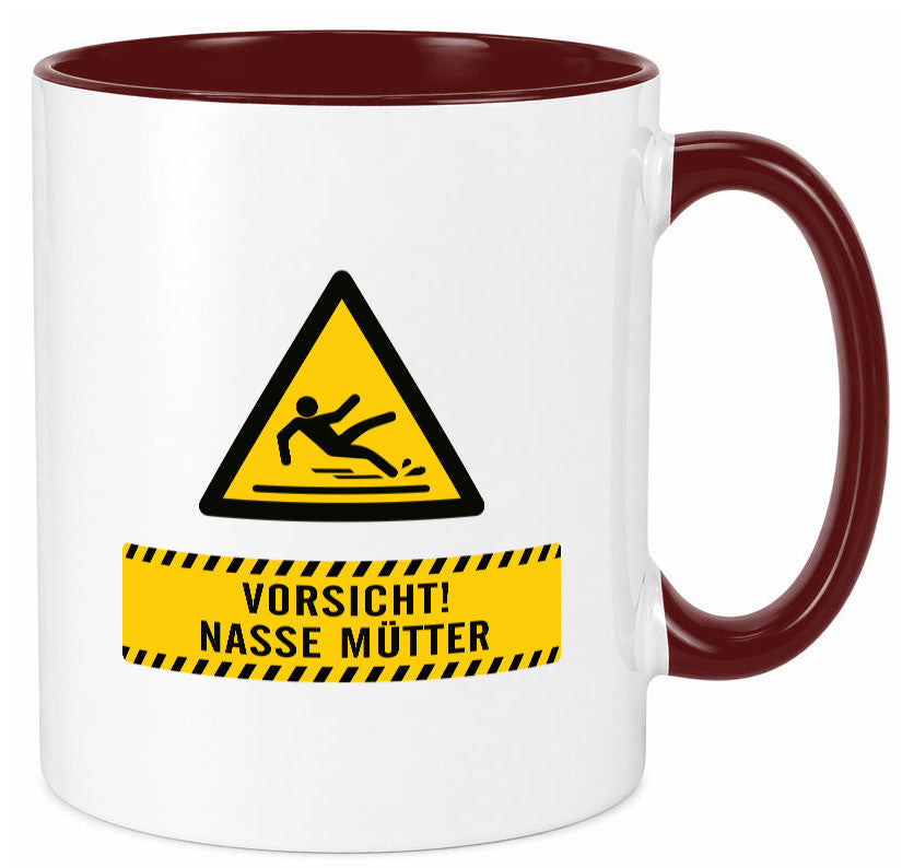 Vorsicht Nasse Mütter | Muttertag Geschenk Familie Geschenkidee lustiger Spruch