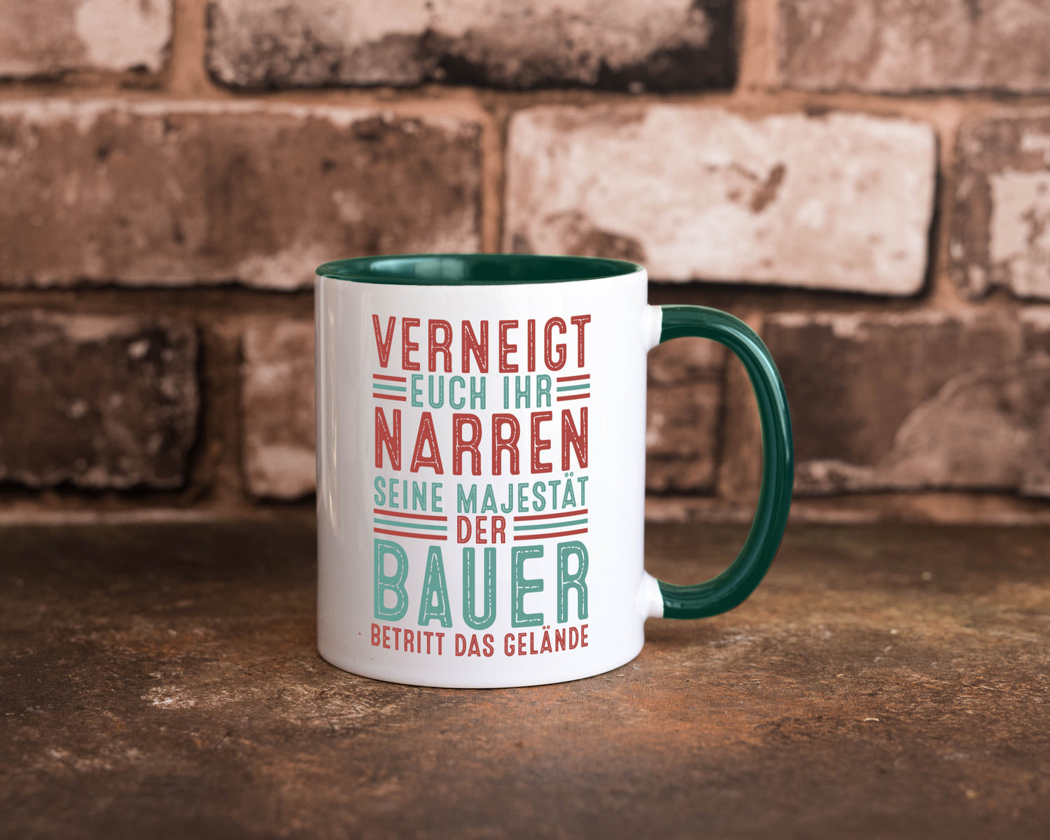 Verneigt euch: Bauer | Bauernhof Landwirtschaft v2 lustig Humor Geschenkidee