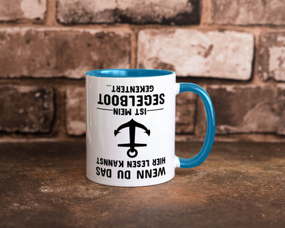 Segler Tasse | Segelboot Humor Kapitän Spruch Witz Geschenkidee