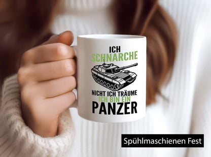 Träume bin ein Panzer | Panzerfahrer Tigerpanzer WW2 v2 lustig Humor