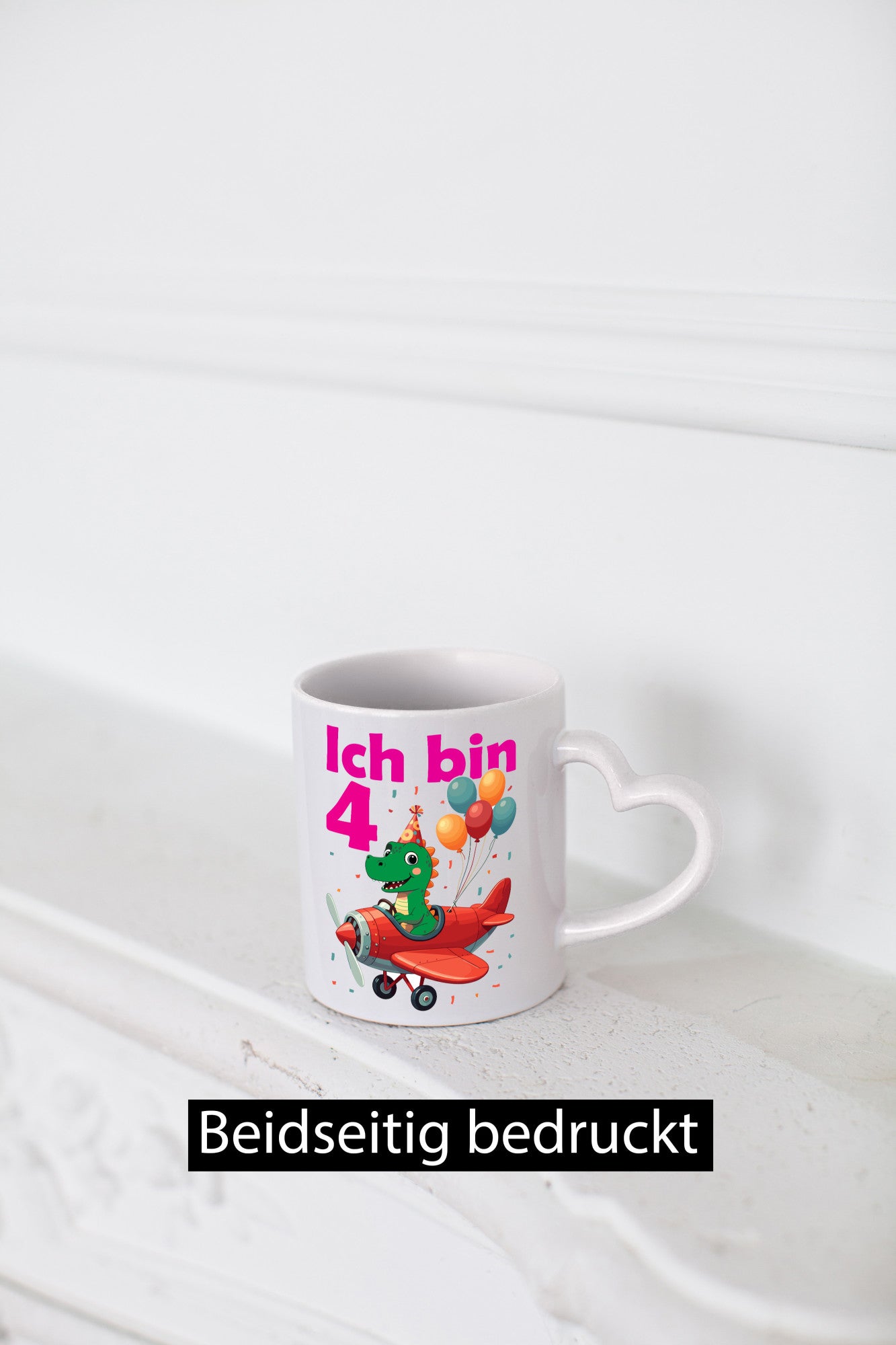 4. Geburtstag | 4 Jahre Drache Flugzeug lustiger Spruch Geschenk Geschenkidee