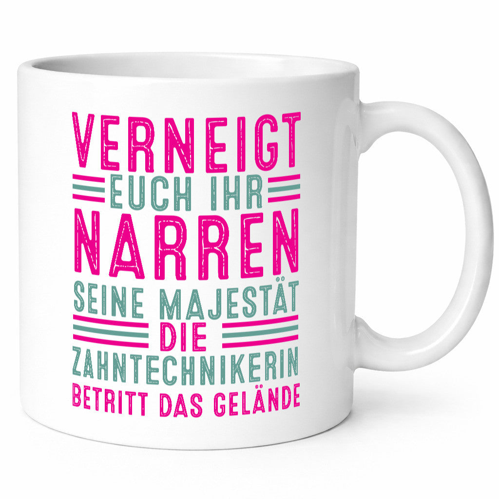 Verneigt euch: Zahntechnikerin | Zahnmedizin v2 Geschenk Humor Geschenkidee