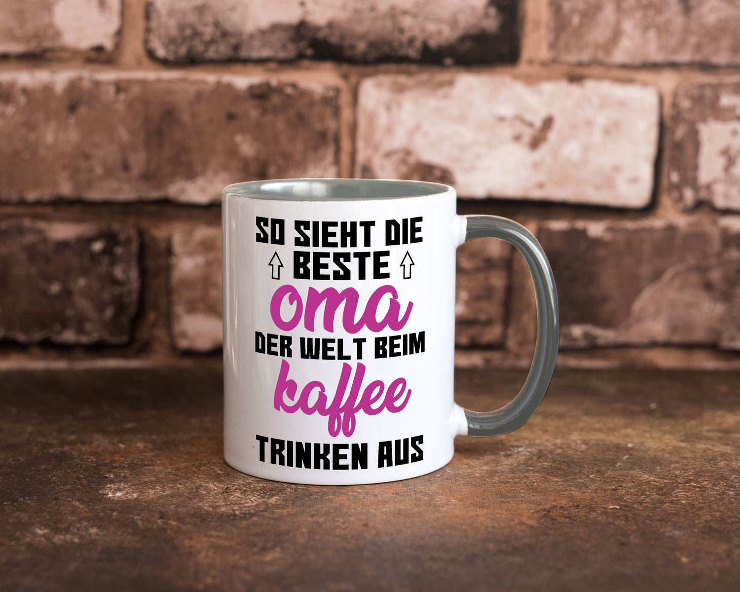 Beste Oma der Welt | Großmutter Tasse lustiger Spruch Geschenk Familie