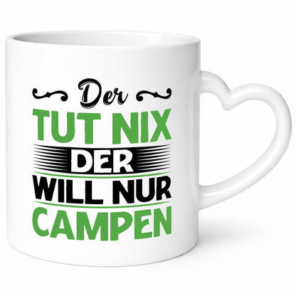 Der tut nix will nur Campen | Camping Abenteuer Geschenk Humor Geschenkidee