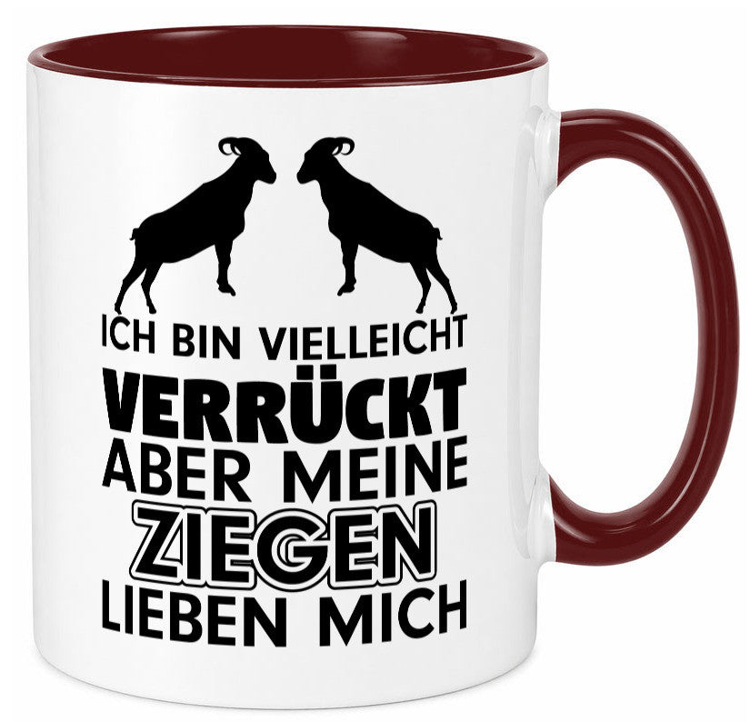 Meine Ziegen | Hirte Tasse Bauernhof Hirtin Bauer Humor Geschenkidee