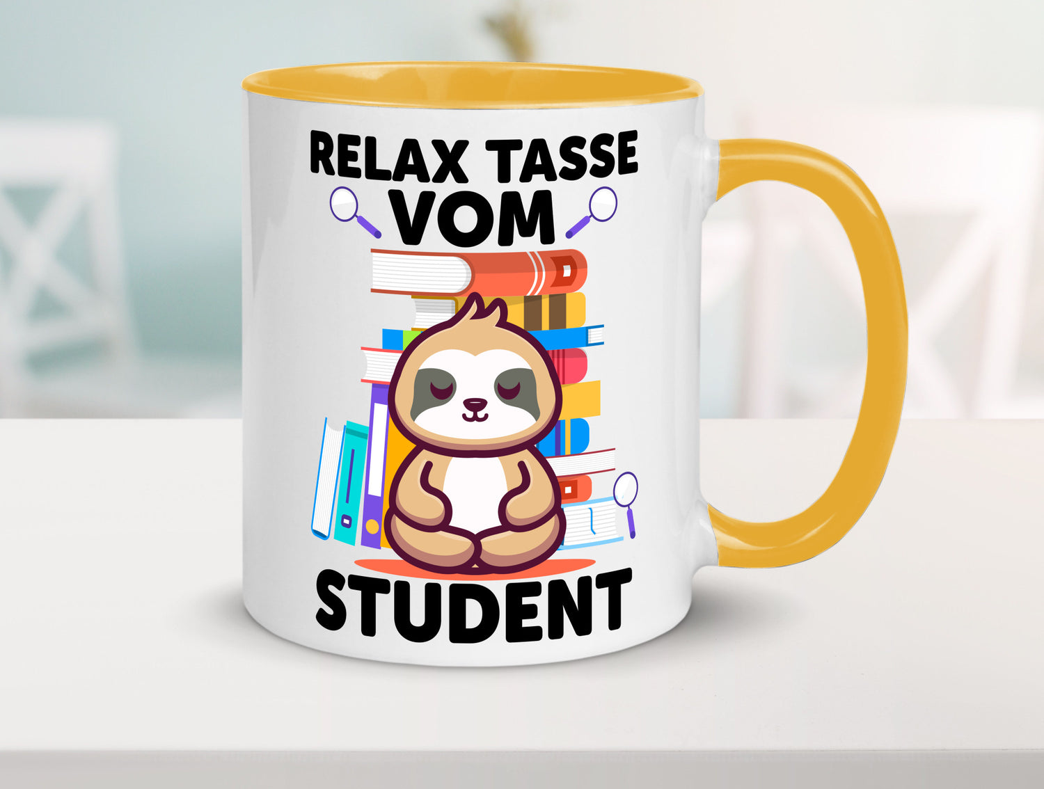 Relax Tasse: Student | Universität Uni Studium lustiger Spruch Geschenk Humor