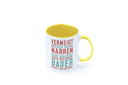Verneigt euch: Bauer | Bauernhof Landwirtschaft v2 lustig Humor Geschenkidee