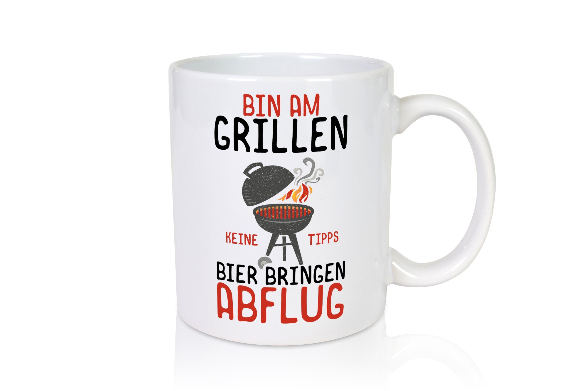 Bin am Grillen | Grillmeister Bierliebhaber BBQ Chef Geschenkidee Arbeit