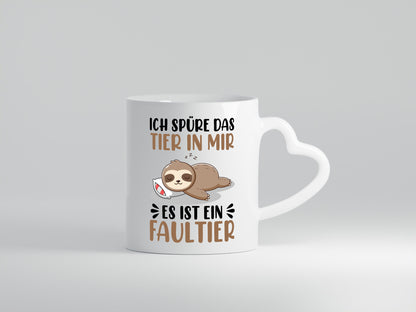Ich bin ein Faultier Geschenk Tierliebhaber Humor lustiger Spruch Tasse