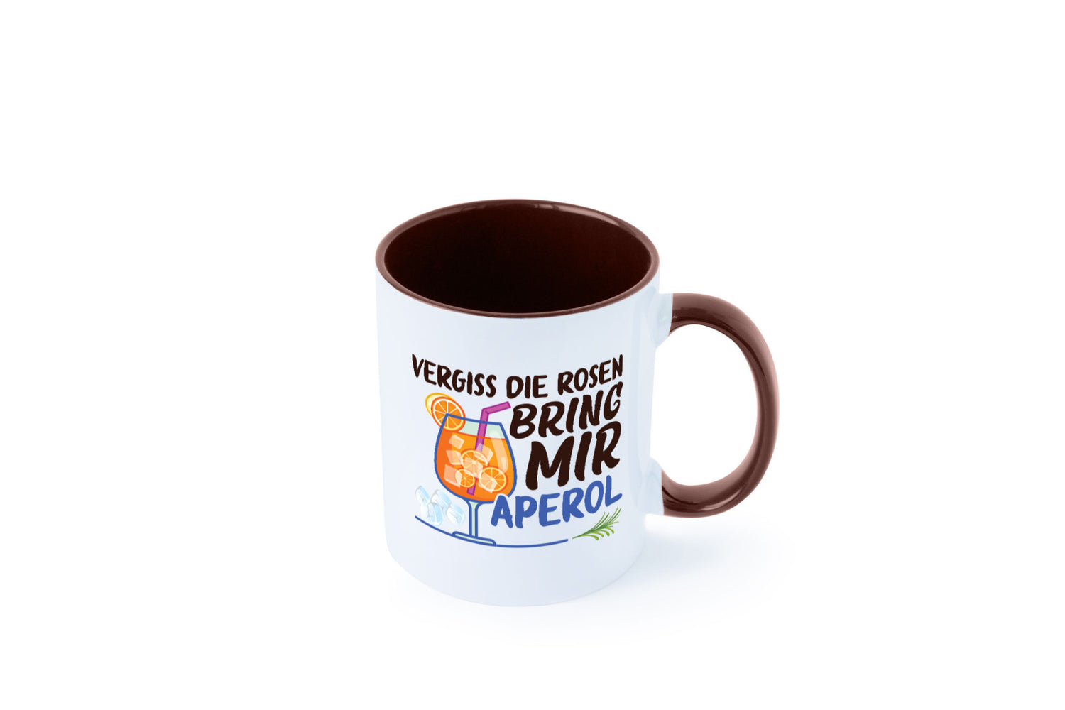 Bring mir Aperol | Rosen Paar Party Geschenkidee Humor Tasse
