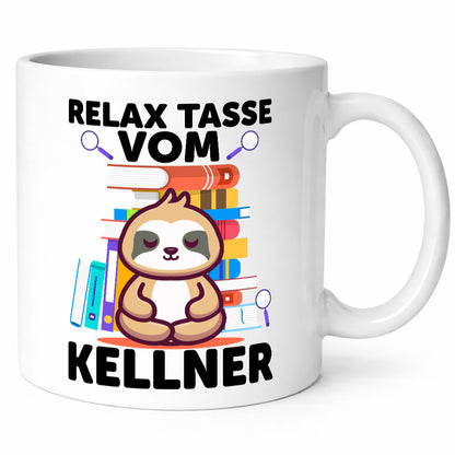 Relax Tasse: Kellner | kellnern Bedienung lustig Humor Geschenkidee Geschenk