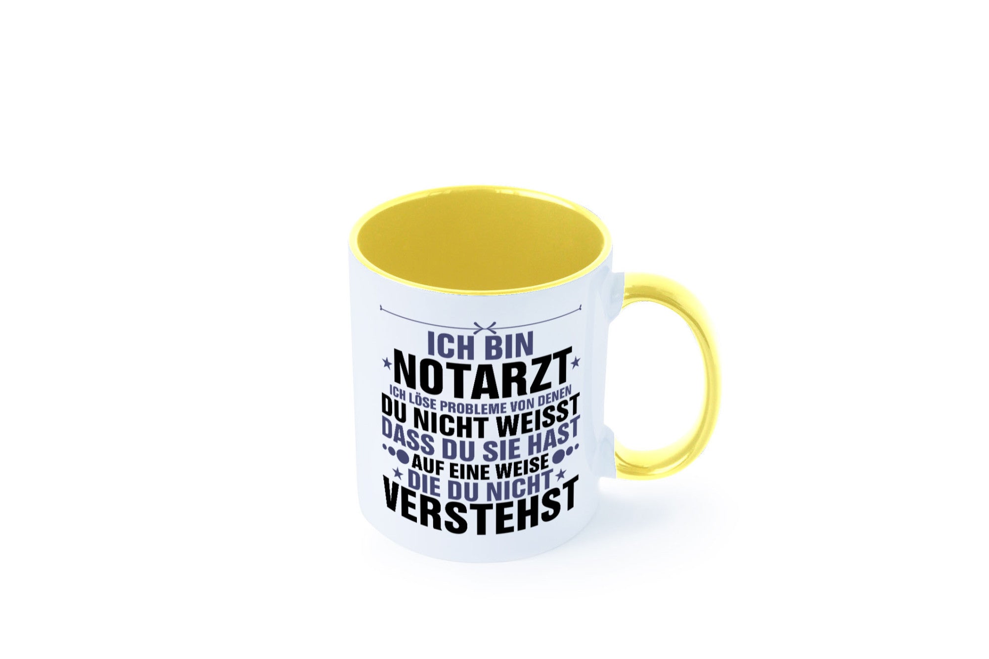 Löse Probleme: Notarzt | Arzt v2 Geschenkidee Humor Tasse
