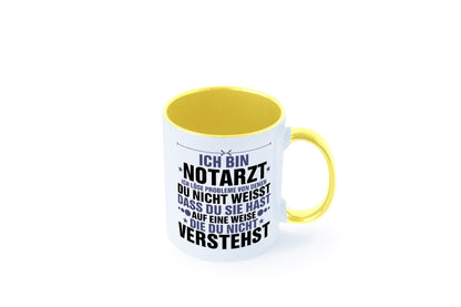 Löse Probleme: Notarzt | Arzt v2 Geschenkidee Humor Tasse