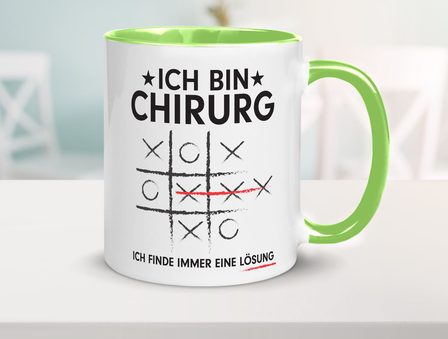 Lösung finden: Chirurg | Medizin Chirurgie v2 Geschenk Humor Geschenkidee