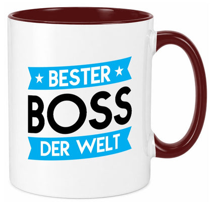 Bester Boss | Führungskraft Vorgesetzter lustig Humor Geschenkidee Geschenk Tasse