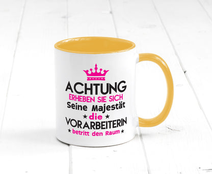 Seine Majestät Vorarbeiterin | Kollegin Teamleiter lustig Arbeit Kollegen Büro