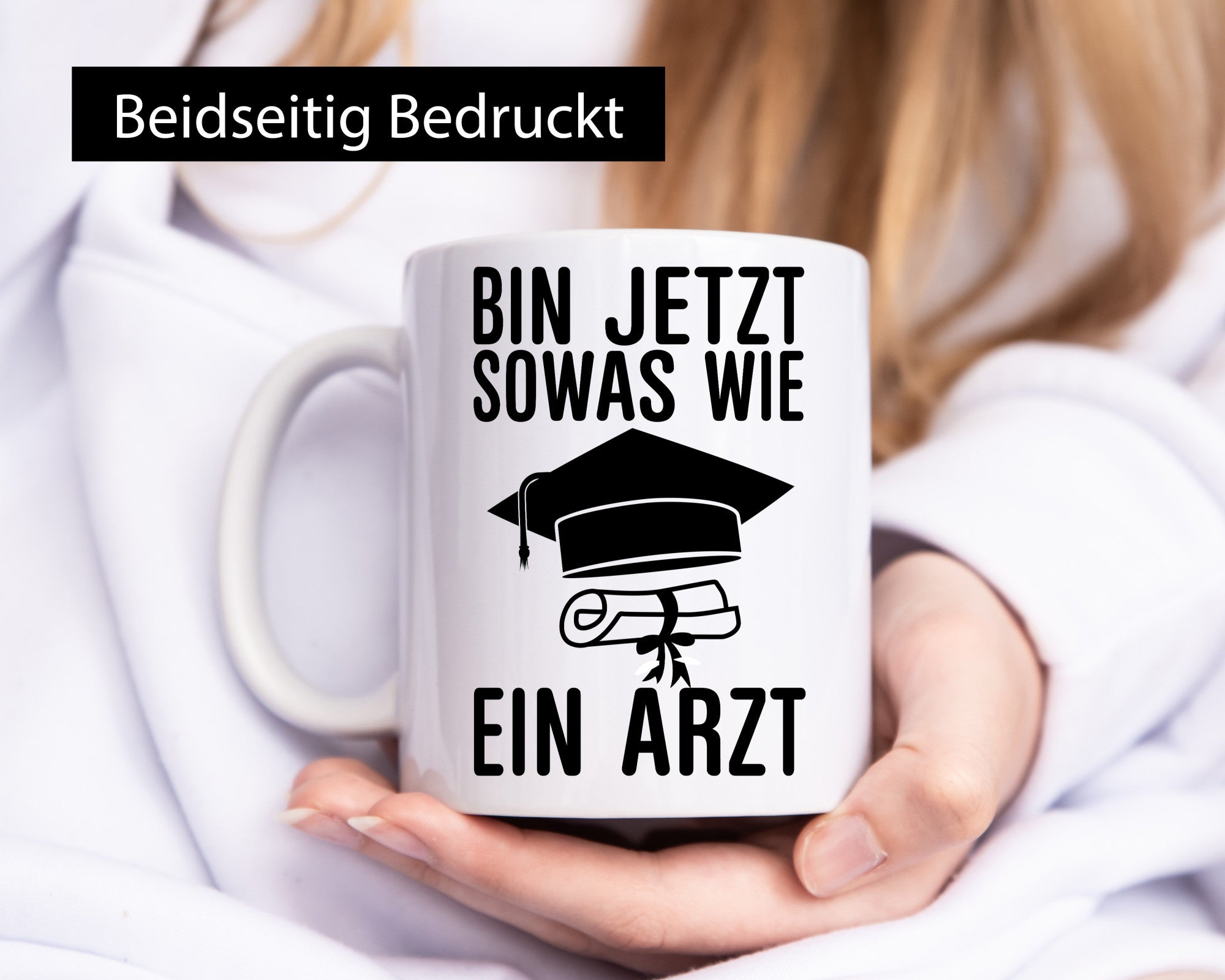 Sowas wie ein Arzt | Promotion Abschluss Doktortitel Geschenkidee Humor Tasse