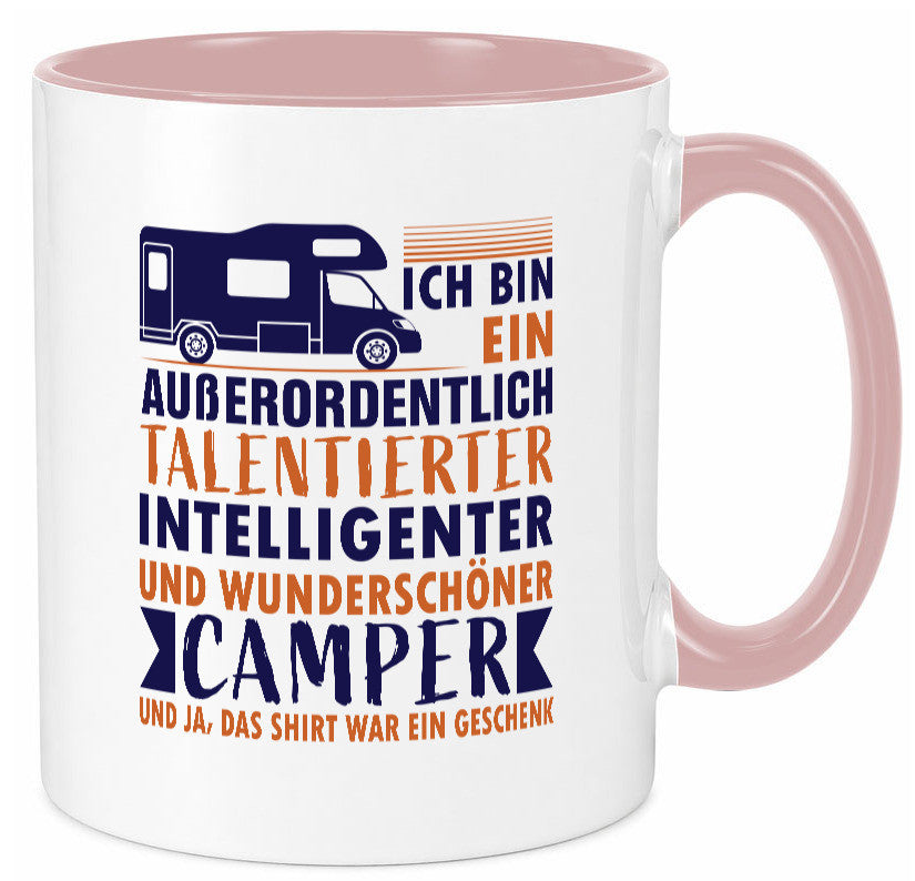 Talentierter | Intelligenter Wunderschöner Camper lustiger Spruch Geschenk