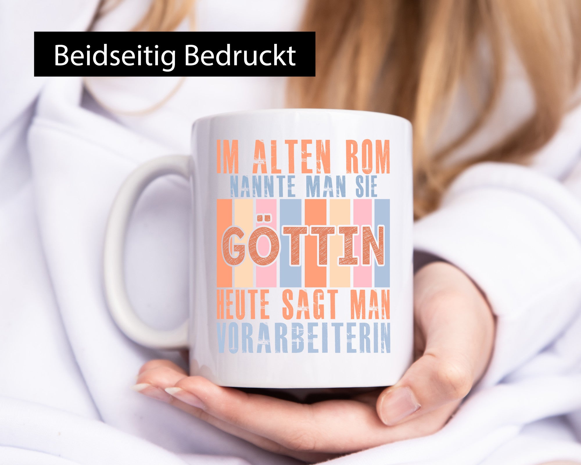 Heute sagt man: Vorarbeiterin | Kollegin Teamleiter lustiger Spruch Geschenk
