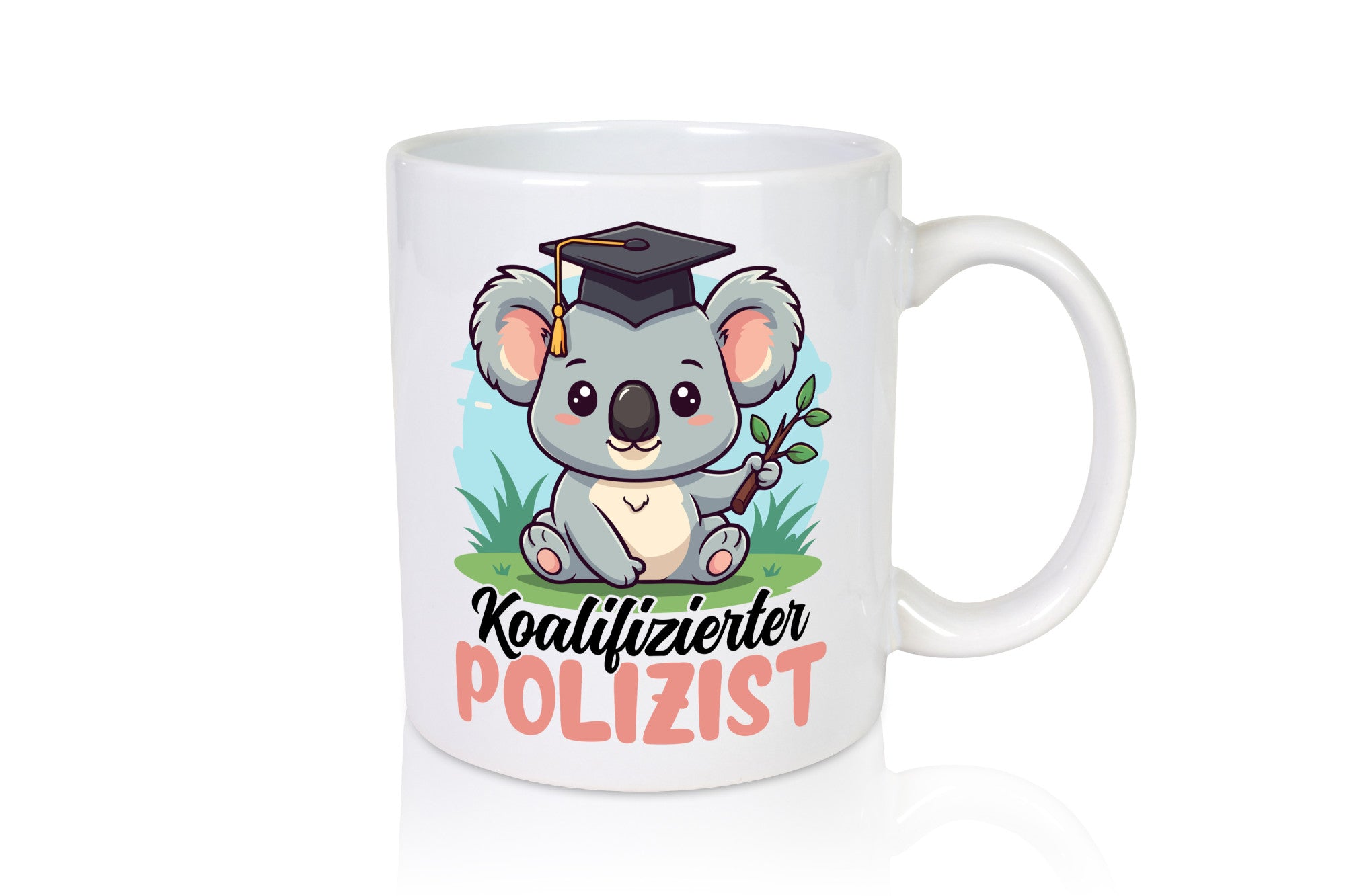 Koalifizierter Polizist | Polizei lustiger Spruch Geschenk Humor Geschenkidee
