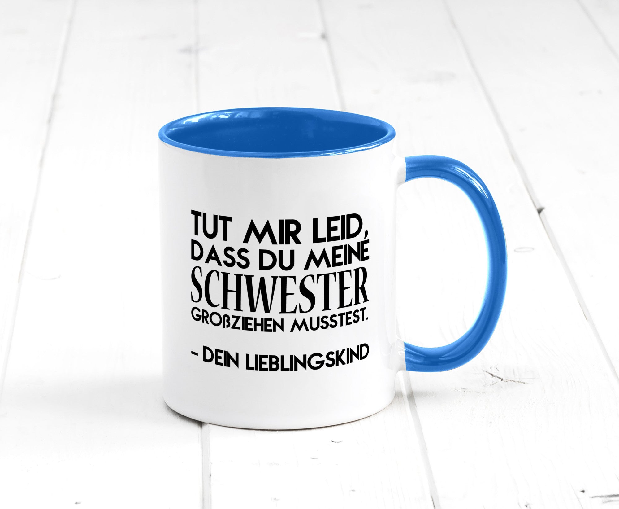 Lieblingskind | Eltern Schwester Kinder lustig Geschenk Humor Geschenkidee