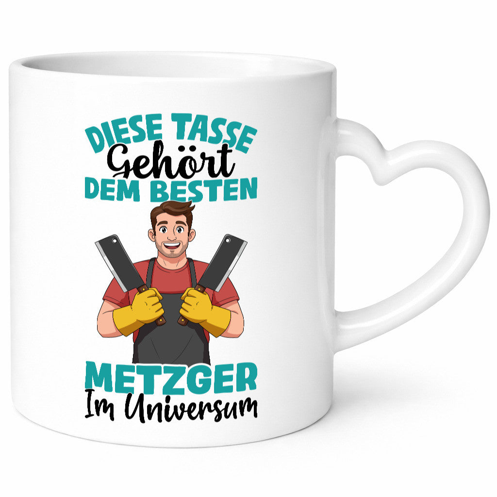 Im Universum: Metzger | Fleischer Metzgerei Geschenk Humor Geschenkidee