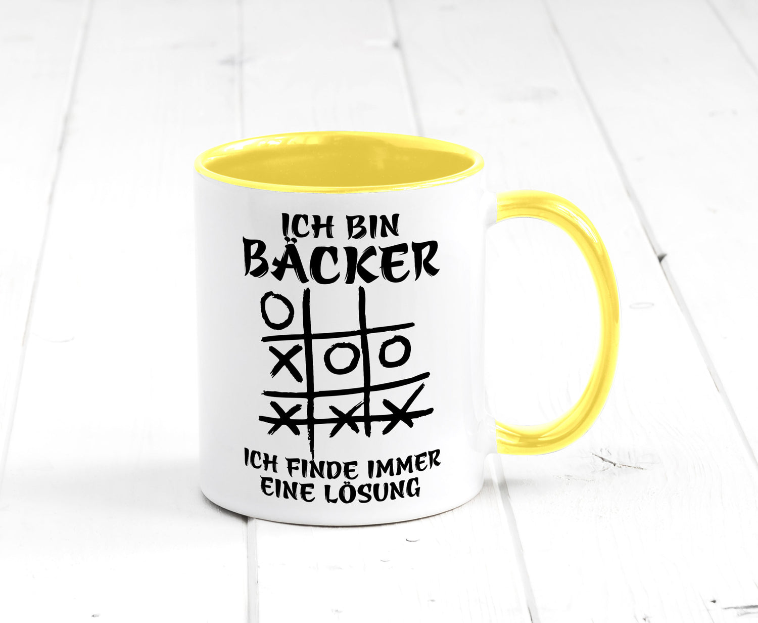 Ich bin Bäcker finde immer eine Lösung | Meister lustig Humor Geschenkidee