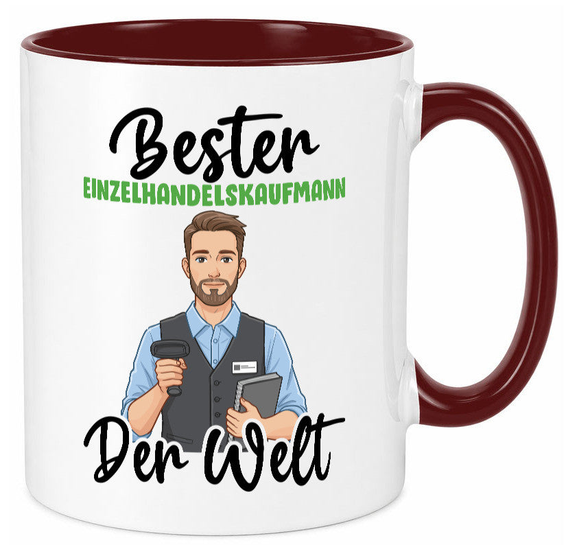 Bester Einzelhandelskaufmann | Einzelhandel v2 lustig Humor Geschenkidee