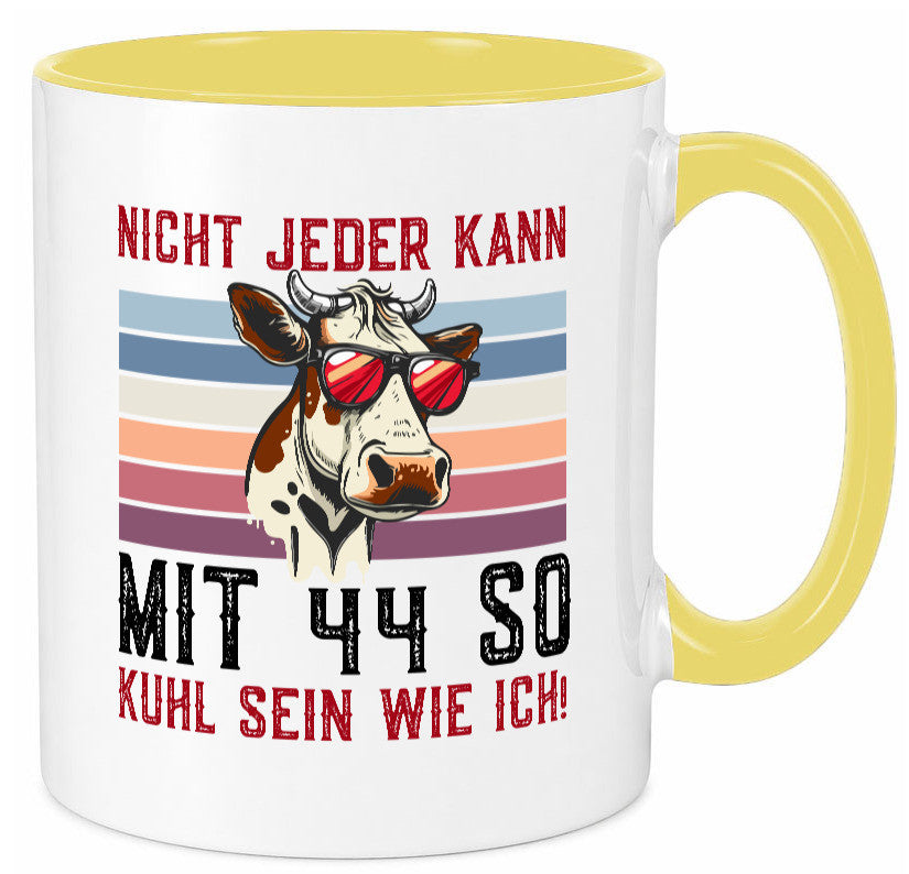 Mit 44 so gut aussehen | 44. Geburtstag Landwirt Bauer v2 lustig Geschenkidee Tasse
