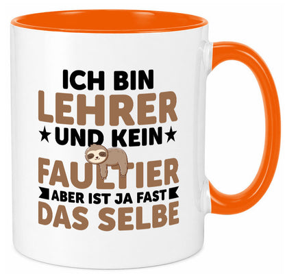 Ich bin kein Faultier: Lehrer | Schule Beruf Schüler Humor Arbeit Kollegen Büro