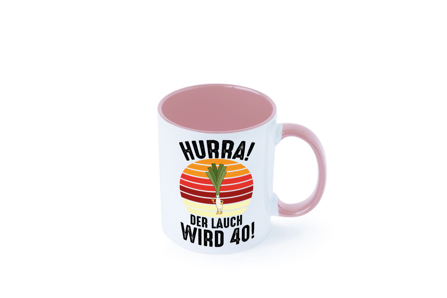 Hurra der lauch wird 40 | 40. Geburtstag Ehrentag Geschenk Geschenkidee