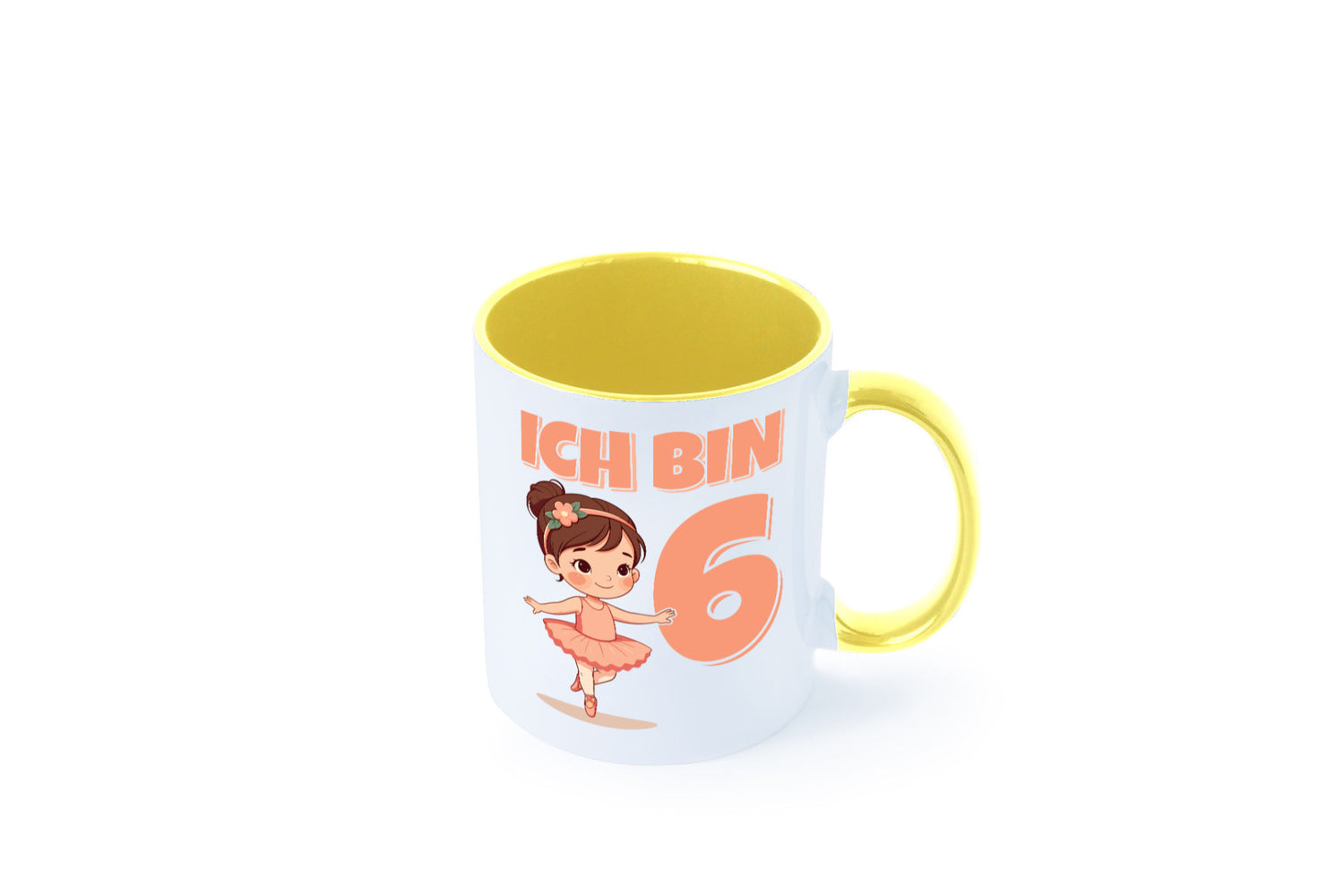 6 Geburtstag | Jahre Ballerina Mädchen Ballet lustig Geschenkidee Geschenk Tasse