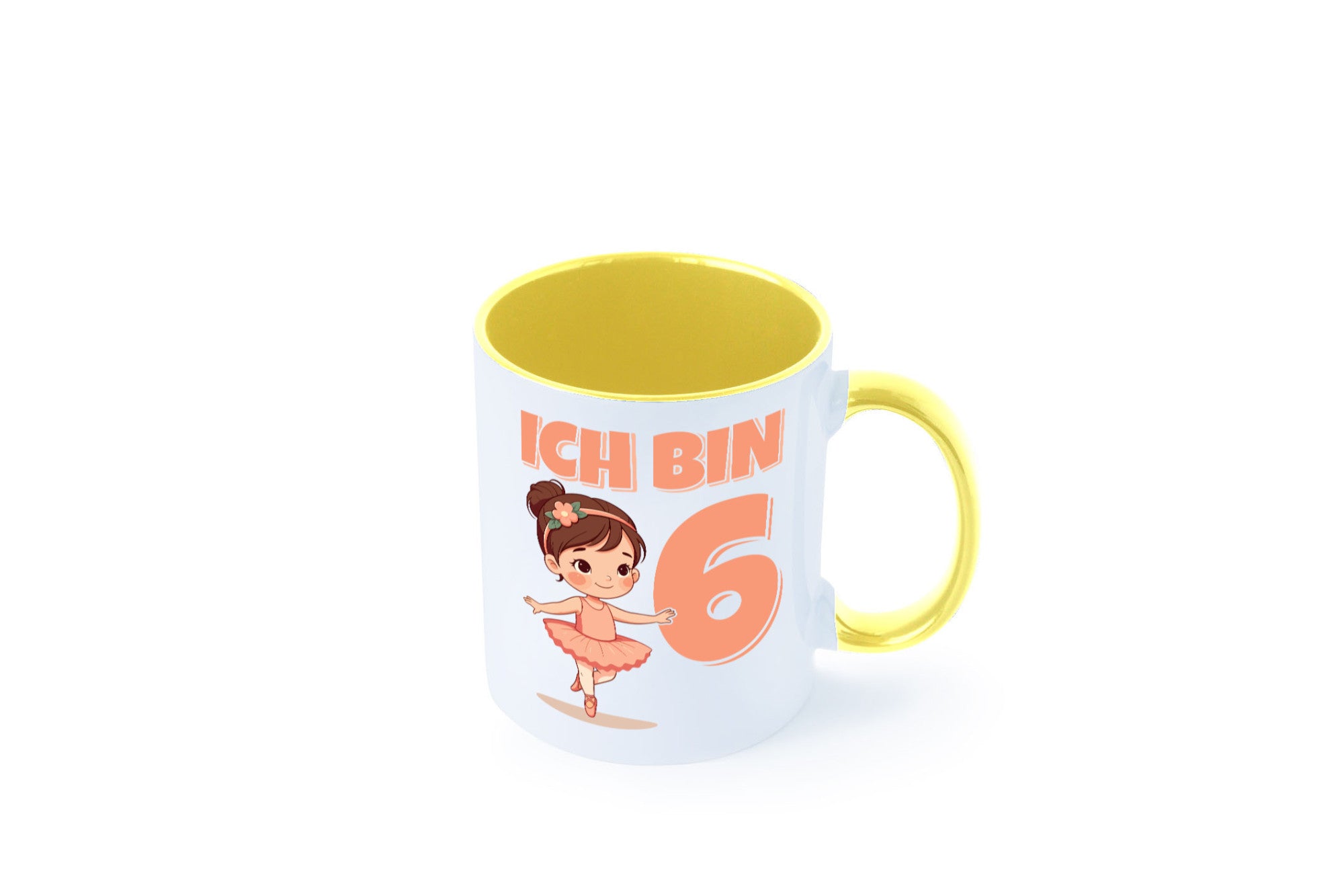 6 Geburtstag | Jahre Ballerina Mädchen Ballet lustig Geschenkidee Geschenk Tasse