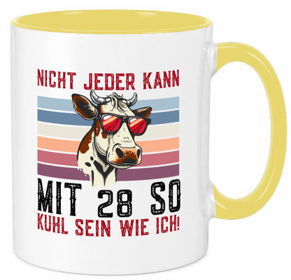 Mit 28 so gut aussehen | 28. Geburtstag Landwirt Bauer Geschenk Geschenkidee Tasse