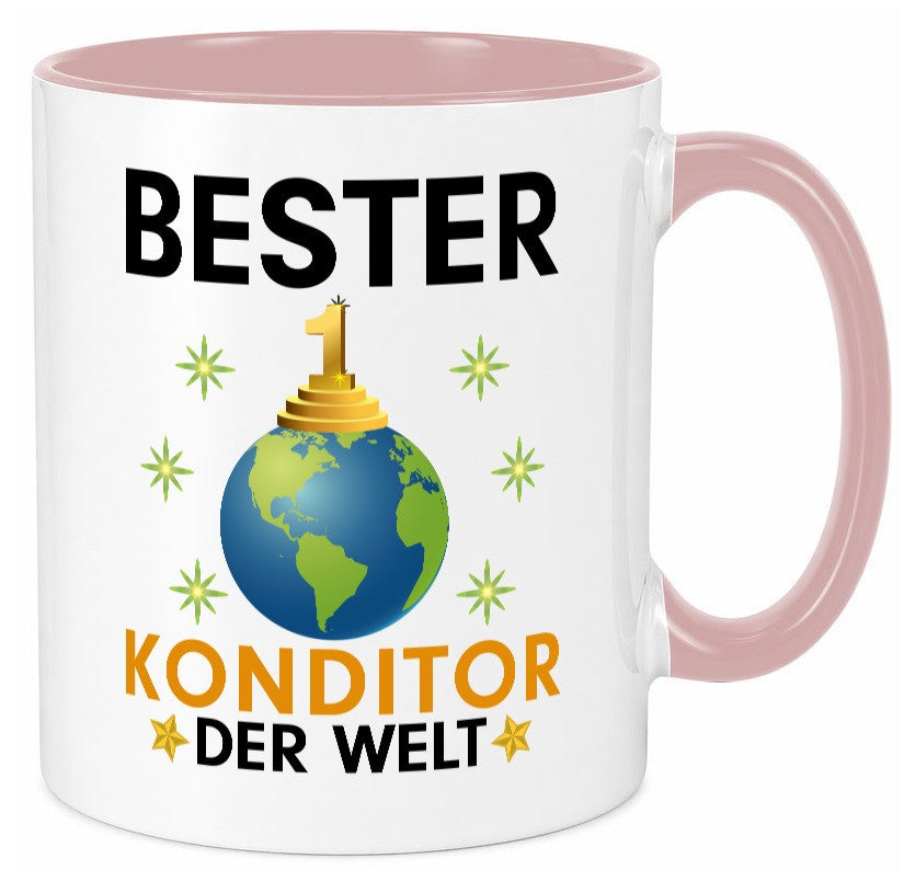Welt Bester Konditor | Konditorei lustig Humor Geschenkidee Geschenk Tasse