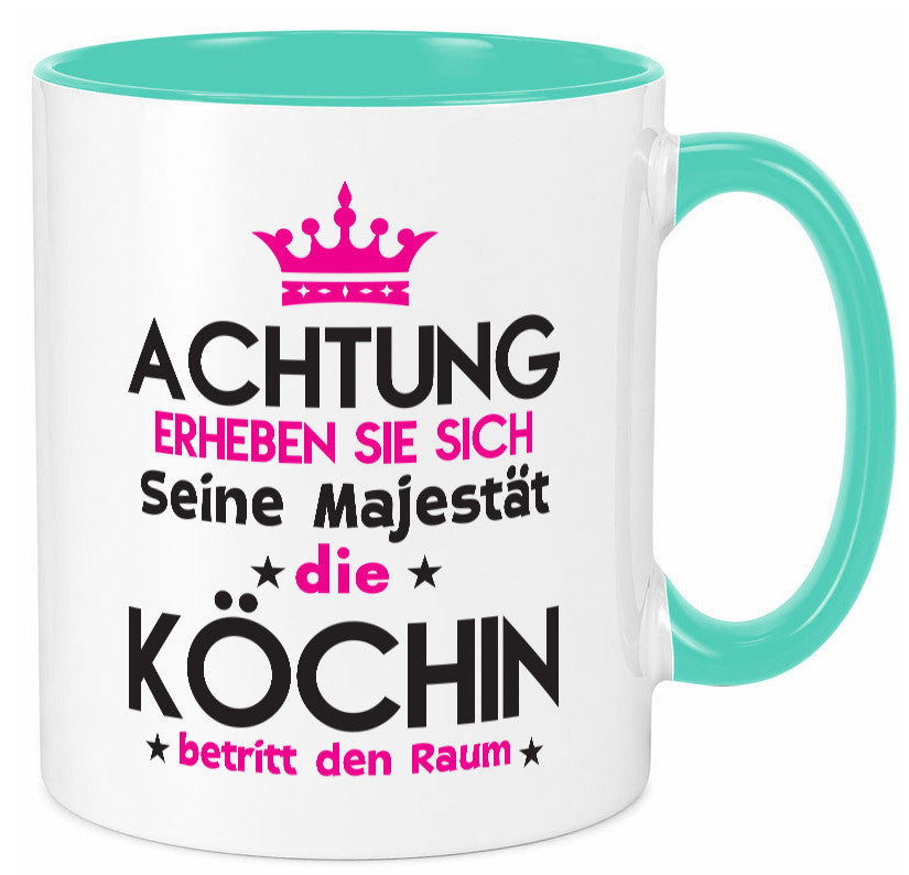 Seine Majestät Köchin | Chefköchin Chefkoch Humor Arbeit Kollegen Büro