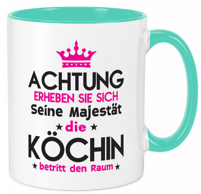 Seine Majestät Köchin | Chefköchin Chefkoch Humor Arbeit Kollegen Büro